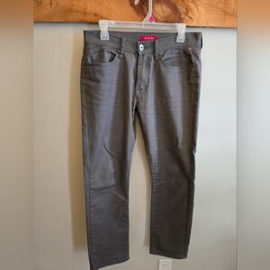 Guess men's straight fit gray jeans
